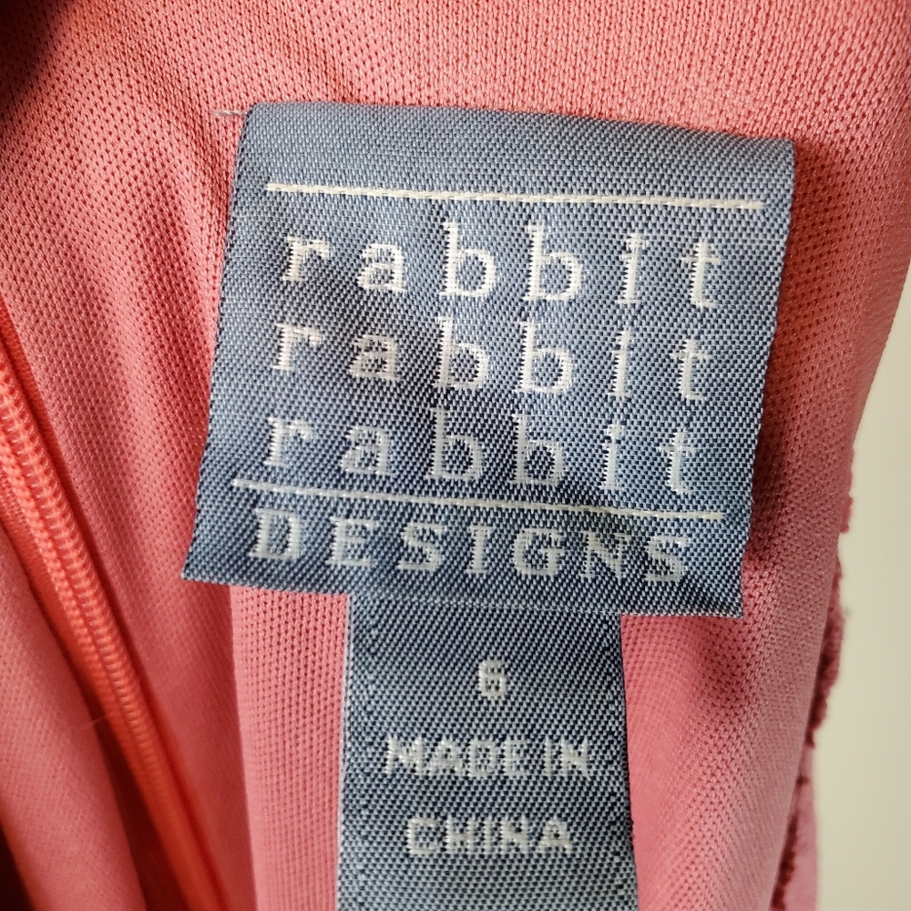 Rabbit Rabbit Rabbit Pink Circle Lace Dress size 6 - Picture 10 of 13